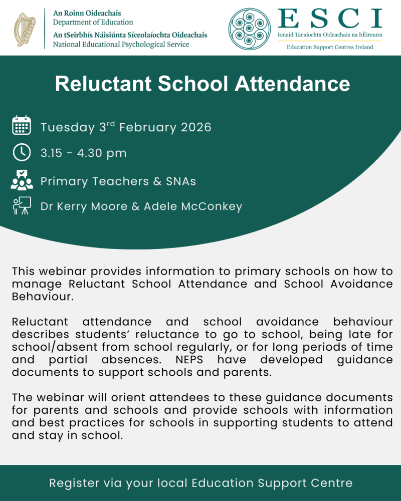 3rd feb reluctant school attendance p