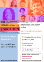 The National Conversation on Education - Face-to-Face School Community Workshop